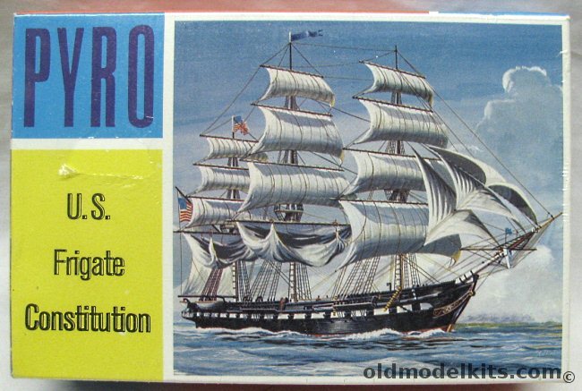 Pyro USS Constitution 'Old Ironsides', C313-75 plastic model kit